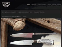 Tablet Screenshot of cuchillosargo.com.ar